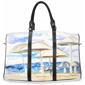 Umbrella By The Sea Travel Bags