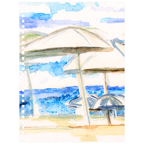 Umbrella By The Sea Notebooks