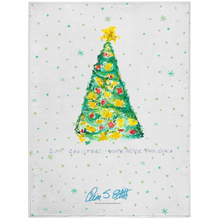 Christmas Tree Minky Blankets