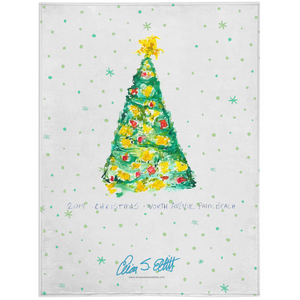 Christmas Tree Minky Blankets