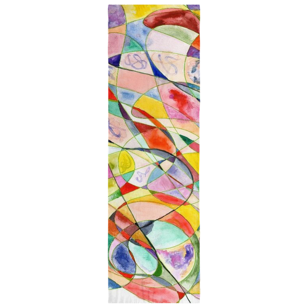Elegant Abstract of Universe Within Scarf