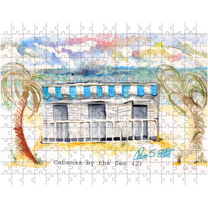 "Cabanas by the sea" puzzle