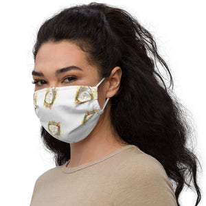 "Warrior Princess pattern" Premium face mask