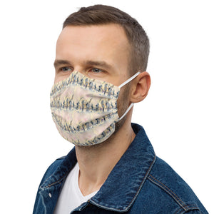 "Sky Warrior 1 pattern" Premium face mask
