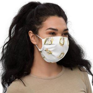 "Warrior Princess pattern" Premium face mask