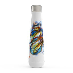 "Elegant Universe Orange" Water Bottle