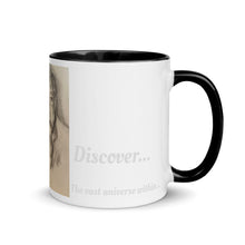 Wonder, Ponder, Discover the Universe Within 1.0 Mug with Black Inside