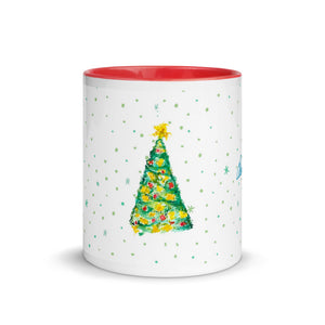 Christmas tree Mug with Color Inside